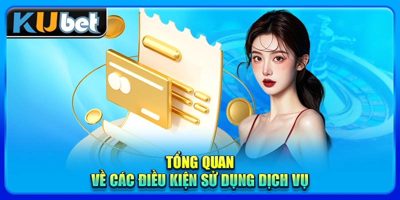 Tổng quan về các điều kiện sử dụng dịch vụ