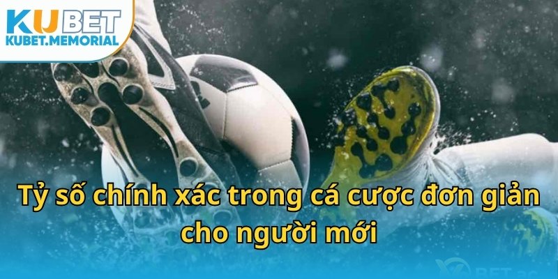 Tỷ số chính xác trong cá cược đơn giản cho người mới